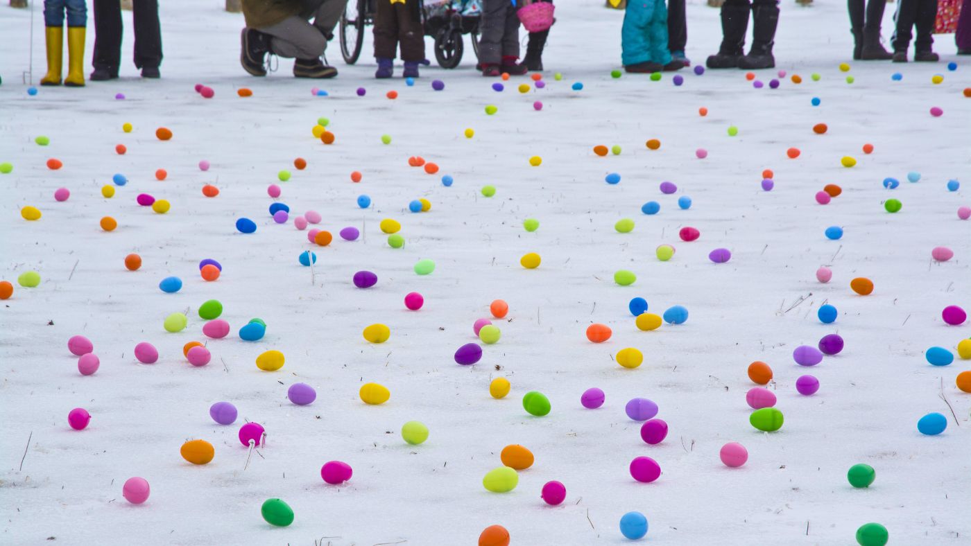 Cannington Lions Club Easter Egg Hunt in Brock, Ontario
