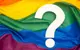 Pride question mark.