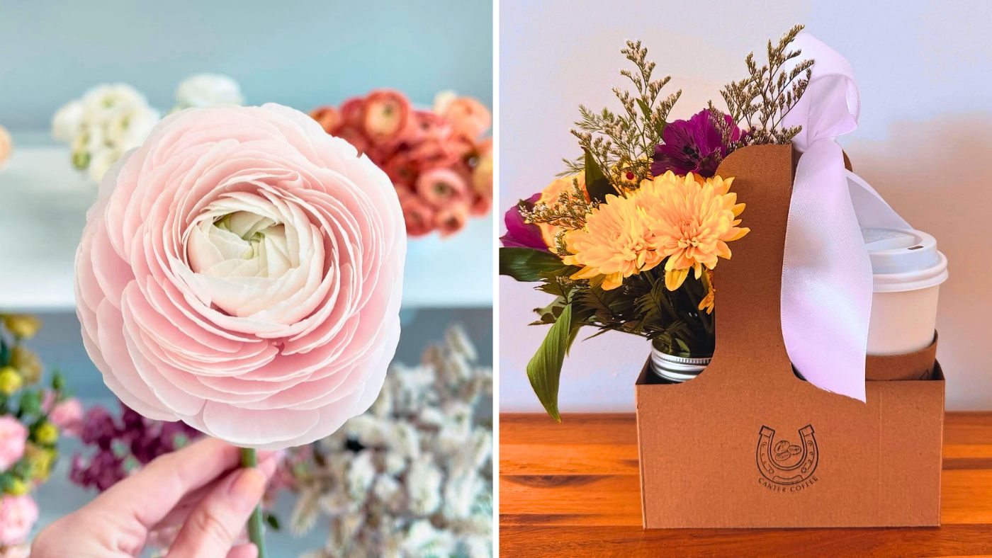 Collage of florists in Durham Region, Ontario